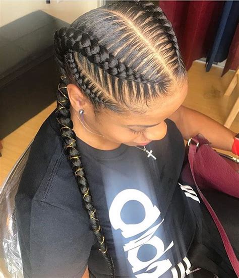 four feed in braids styles|feeder braids hairstyles.